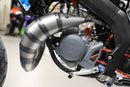 Aprilia RX 50 2T D50B1 [2006–] - Pot d'échappement 70cc CNC orange