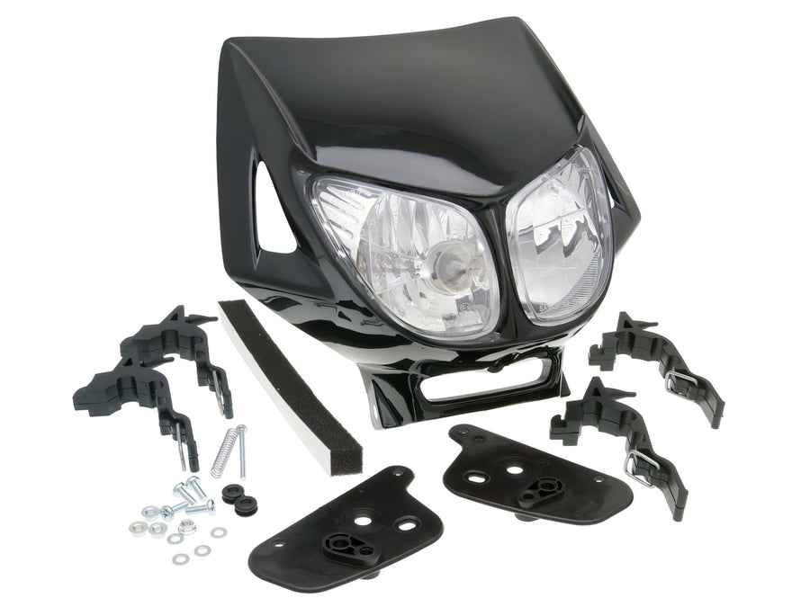 Derbi Senda R DRD Racing Enduro 50 2T D50B0 [2006–] - cache phare double optique