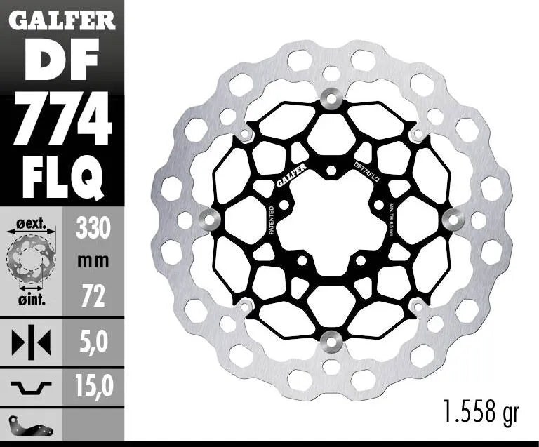Ducati Streetfighter V4 1100 [2023, 2025] - Cubiq floating brake disc - picture 2