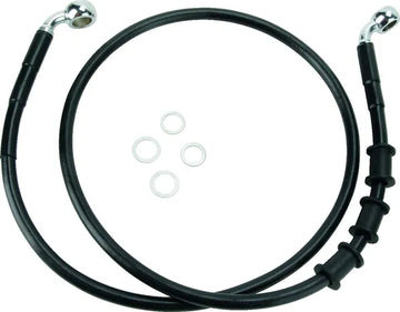Harley Davidson FLS [DRAG SPECIALTIES] - Kit de conduite de frein prolongée en vinyle noir