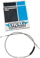 harley davidson fxwg [DRAG SPECIALTIES] - Highly efficient braided stainless steel clutch cable-2