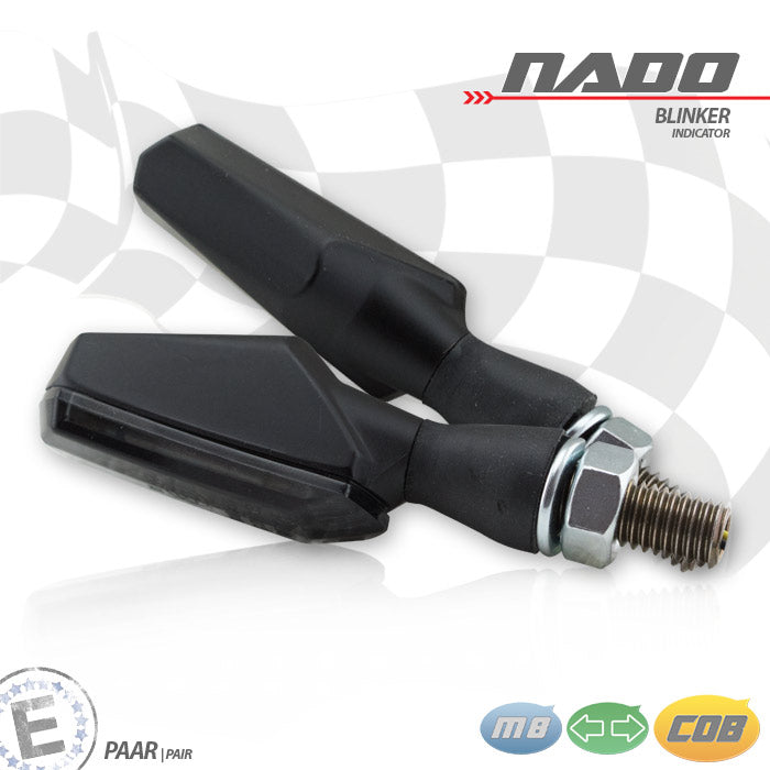 BMW R nineT – Paire de clignotants LED COB Nado
