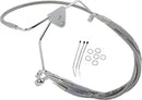 Harley Davidson Flhtcui [DRAG SPECIALTIES] - Stainless Steel Brake Line Kit, Extended