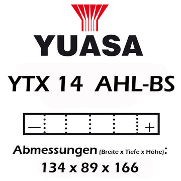 Moto Guzzi Nevada 750 i.e Classic LMG 00 [2009-2011] - Batterie YUASA