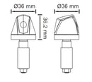 Yamaha XSR 900 – Knight LED bar end indicator pair