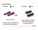 KTM RC 390 [2025] – Racing footrests – titanium-11