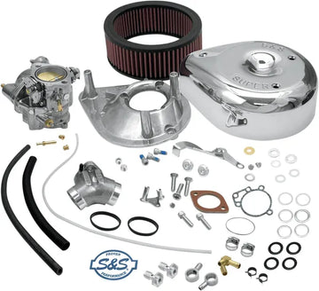 Harley-Davidson Xl 883 Sportster [1991-1992, 1994-2001] - Super E Vergaser-Kit mit Ansaugstutzen – Bild 2