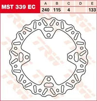 Suzuki Rm-Z 450 [2005-2008, 2025-2026] - BRAKE DISC SHARK FIXED – Picture 9