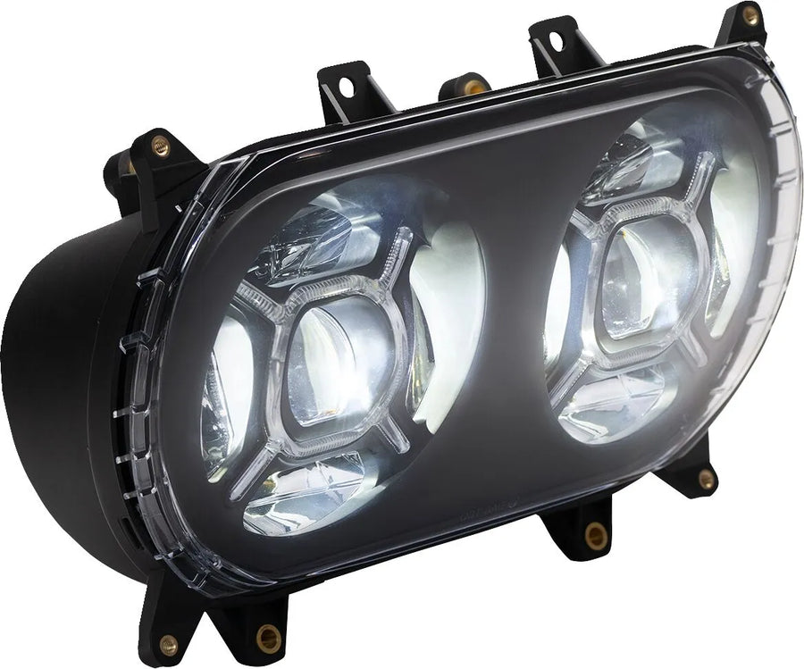 harley davidson fltruse [CUSTOM DYNAMICS] – Double-X LED headlight