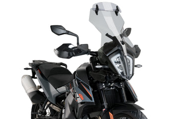 KTM 890 ADVENTURE R RALLY [2024] – touring windshield with spoiler windshield – tinted