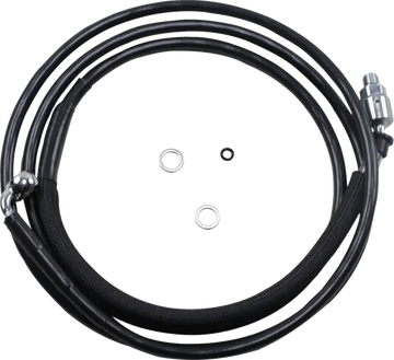 Harley Davidson Fltr [DRAG SPECIALTIES] - Ligne d'embrayage hydraulique en acier inoxydable
