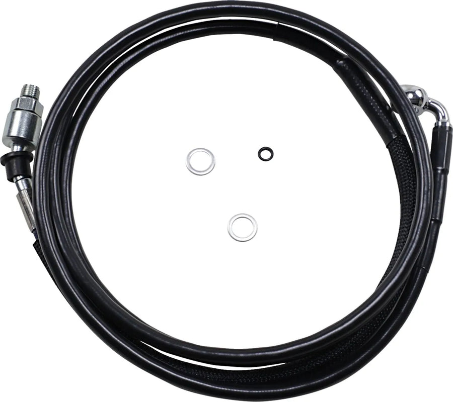 harley davidson fltr [DRAG SPECIALTIES] - Conduite d'embrayage hydraulique inox