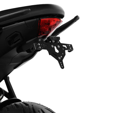 harley davidson flstf [ZIEGER] – Support de plaque d'immatriculation PRO type D