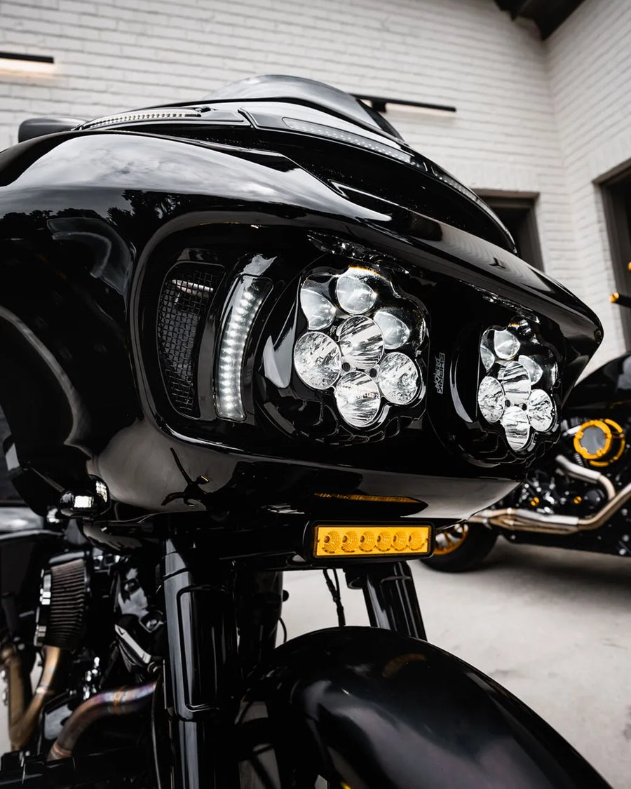 harley-davidson road glide st [CUSTOM DYNAMICS] – Inserts de ventilation Genesis® 4 Dynamic LED Road Glide®