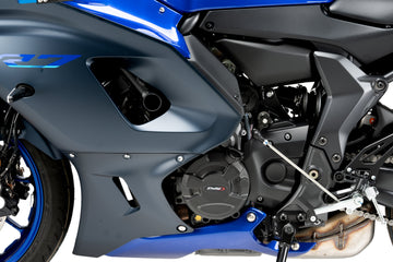 YAMAHA YZF-R7 [2025] – Pare-moteur Piste pour Championnat – Noir Mat