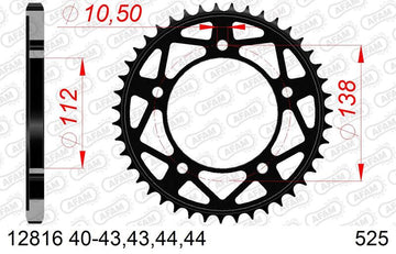 Yamaha XSR 900 GP [2024-2025] - Kit chaîne 525XHR3 16/45 Super-renforcé - Pignon standard
