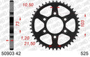 Ducati Multistrada V4 [2021-2025] - Kettenkit 525 XHR4 - 16/42-124 - Standard Kettenrad Stahl