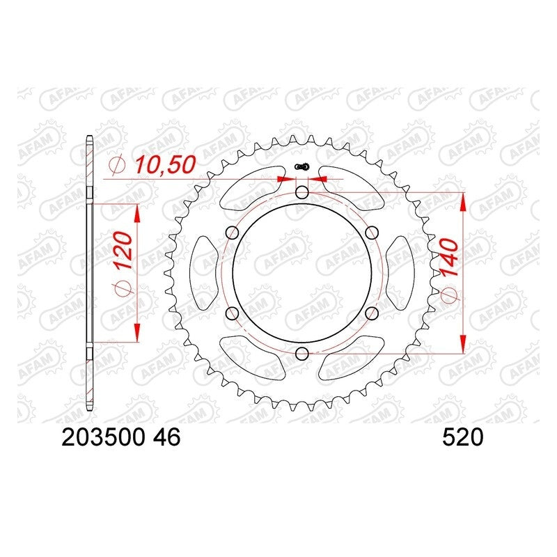 Moto Morini 650 X-CAPE [2022-2024] - Kettenkit 520 XHR4 - 14/46-118 - Standard Kettenrad Stahl