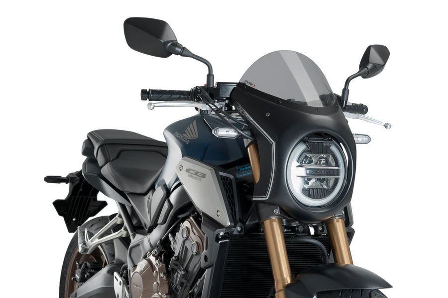 HONDA CB 650 R NEO SPORTS CAFE [2023] – Retro windshield – heavily tinted