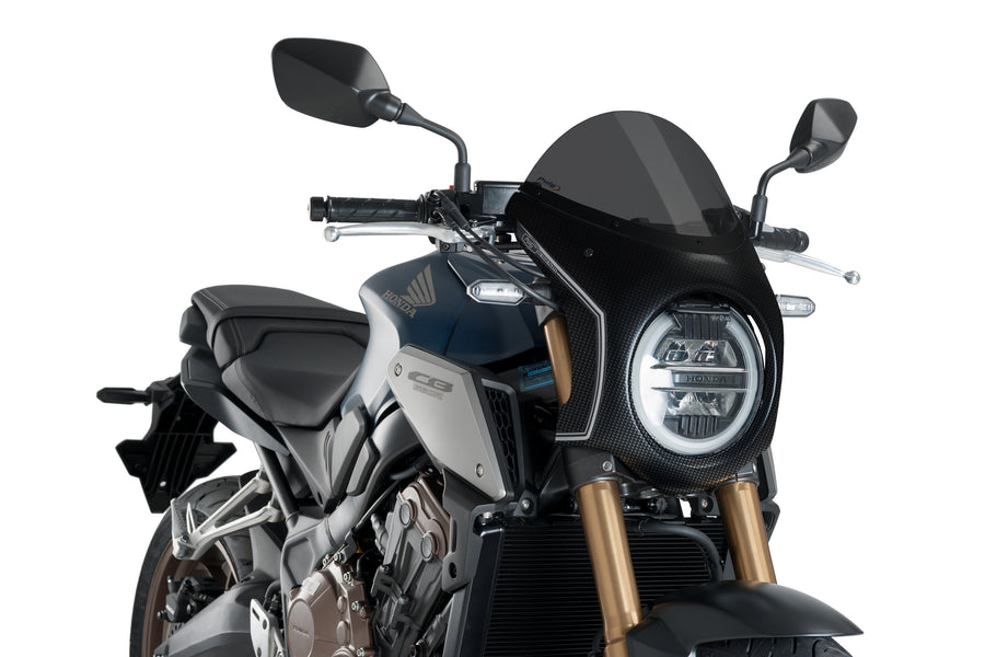 HONDA CB 650 R NEO SPORTS CAFE [2023] – Retro fairing screen – Transparent