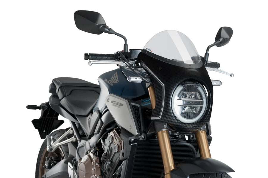 HONDA CB 650 R NEO SPORTS CAFE [2023] – Retro windshield – heavily tinted