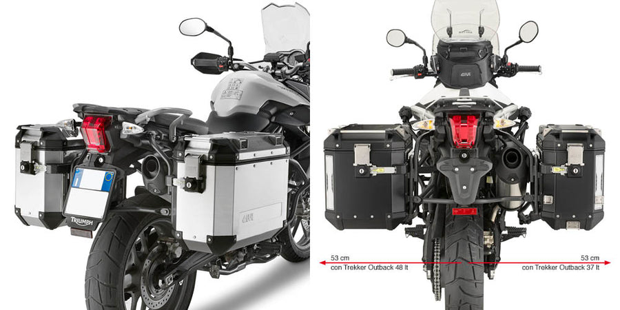 TRIUMPH TIGER 800 [2011-2017] - Porte-bagages pour Trekker Outback