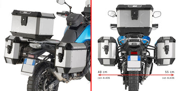 CF MOTO 450 [2024-2025] - Support valise spécifique pour valises latérales MONOKEY