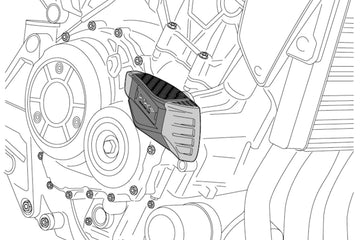 YAMAHA MT 07 [2018-2020] - Protection de cadre Slider Pro 2.0