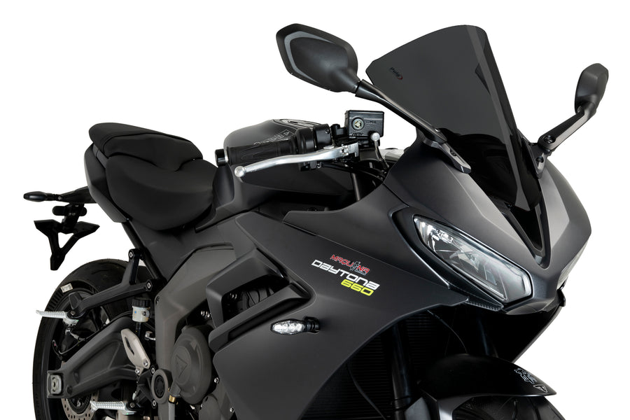 TRIUMPH DAYTONA 660 [2025] – Bulle R-Racer – fortement teintée