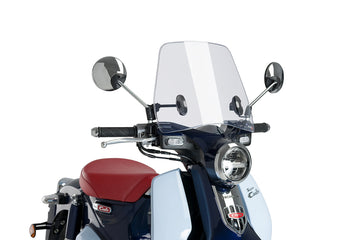 HONDA SUPER CUB C 125 [2025] - Trafic-Windschutzscheibe | Klar | PUIG 3490W