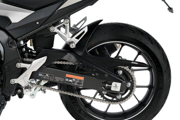 HONDA CB 500 F [2021] - Enjoliveur de roue arrière | Aspect carbone | PUIG3557C