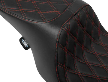 harley davidson flhr [DRAG SPECIALTIES] – Selle double Performance Predator - 0