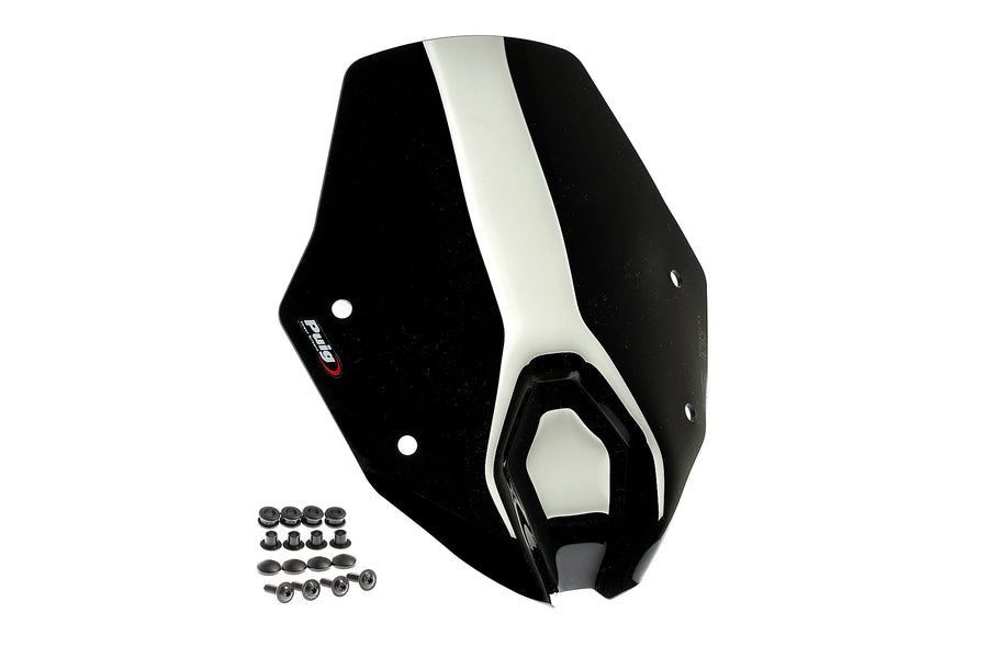 BMW R 1250 R [2025] - Pare-brise sport nouvelle génération | Noir | PUIG 3623N