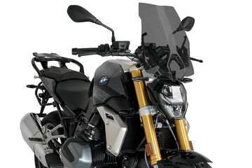 BMW R 1250 R [2025] - New Generation Touring Windshield | Heavily toned | PUIG 3626F