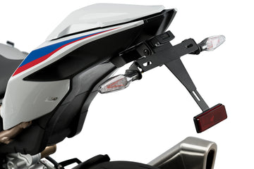 BMW S1000RR [2019] - License plate holder | Black | PUIG 3705N
