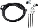 Harley Davidson FXSTS [DRAG SPECIALTIES] - Kit de conduite de frein en vinyle noir étendu-1