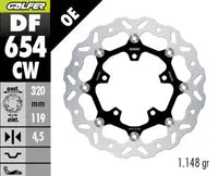 Honda CRF 250 R [2022-2024] - floating wave brake disc, grooved – picture 6