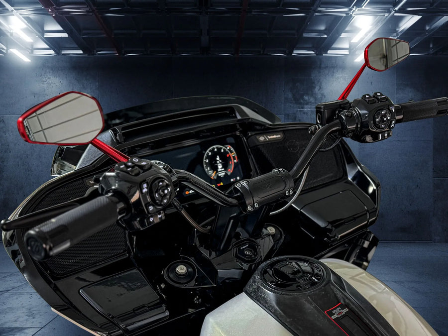 Harley Davidson Touring [HEINZ BIKES] – Guidon style club 1"
