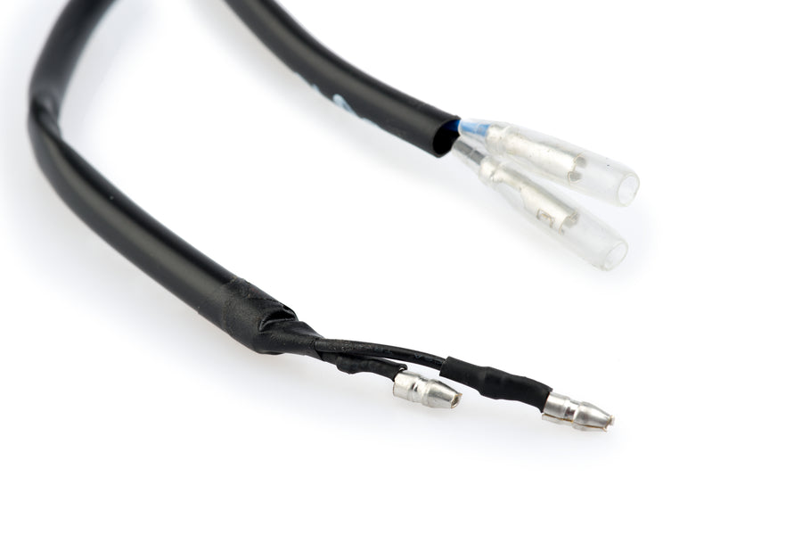 CFMOTO 300 NK [2025] – Jeu de câbles pour éclairage de plaque d'immatriculation Plug & Play – Noir