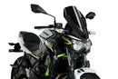 KAWASAKI Z 650 [2025] - Pare-brise Touring nouvelle génération | Noir | PUIG3865N