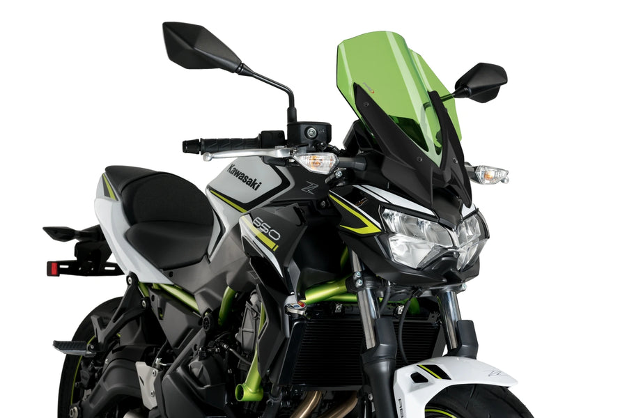 KAWASAKI Z 650 [2025] - Pare-brise Touring nouvelle génération | Vert | PUIG 3865V