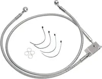 Harley Davidson Fxst [DRAG SPECIALTIES] - Stainless Steel Brake Line Kit, Extended