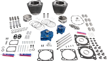 Harley-Davidson FLHCS 1923 Softail Heritage Classic Solo 117 [2026] - 132" Power Package Motorleistungs-Kit – Oberfläche: Black Granite – Bild 2