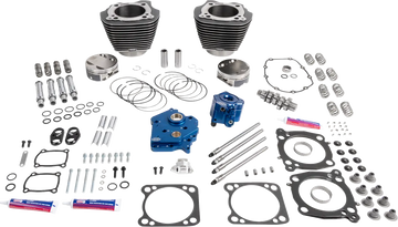 Harley-Davidson FLHCS 1923 Softail Heritage Classic Solo 117 [2026] - 132" Power Package Motorleistungs-Kit – Oberfläche: Black Granite – Bild 1
