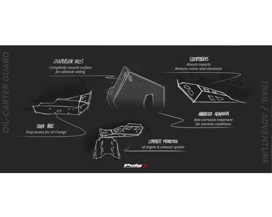 BENELLI TRK 702 [2025] – Engine Guard – Black
