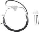Harley Davidson Flhtcui [DRAG SPECIALTIES] - Kit de conduite de frein en vinyle noir étendu-1