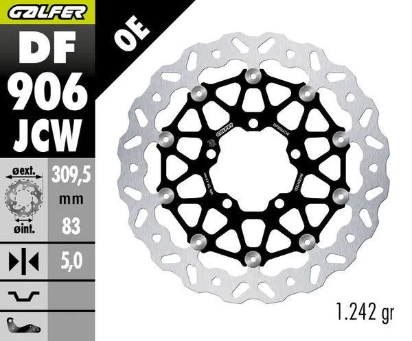 Triumph Bonneville 1200 Speedmaster [2025, 2025-2026] - BRAKE DISC FLOATECH WAVE - Picture 4