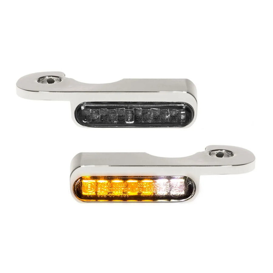 harley-davidson street bob [HEINZ BIKES] – LED handlebar indicators