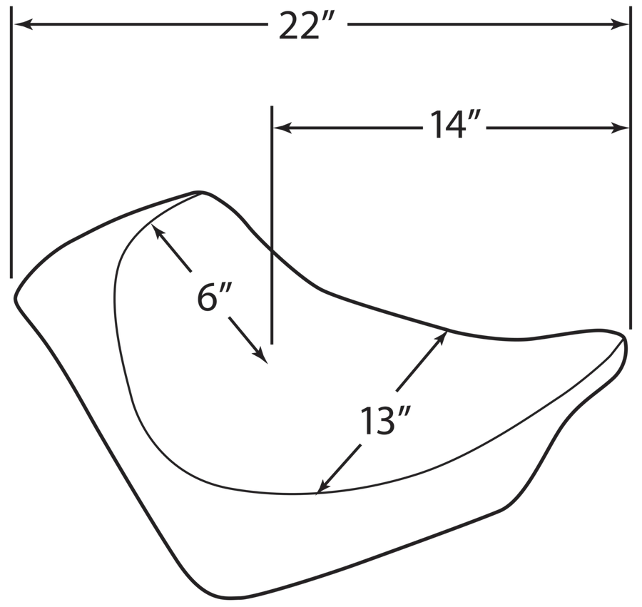 Harley-Davidson Street Bob [DRAG SPECIALTIES] – Siège solo EZ-ON
