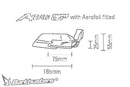 honda cb 500 hornet [BARKBUSTERS] – AERO-GP lever protector-4